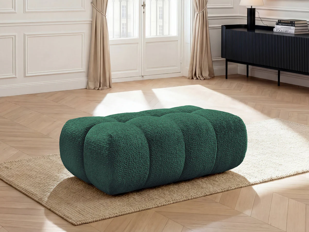 Pouf JAYA tissu chenille - Image 17