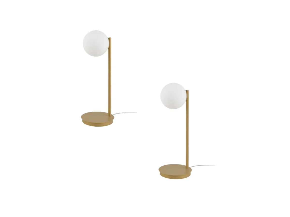 Lot de 2 lampes de chevet SIK en acier - Image 3