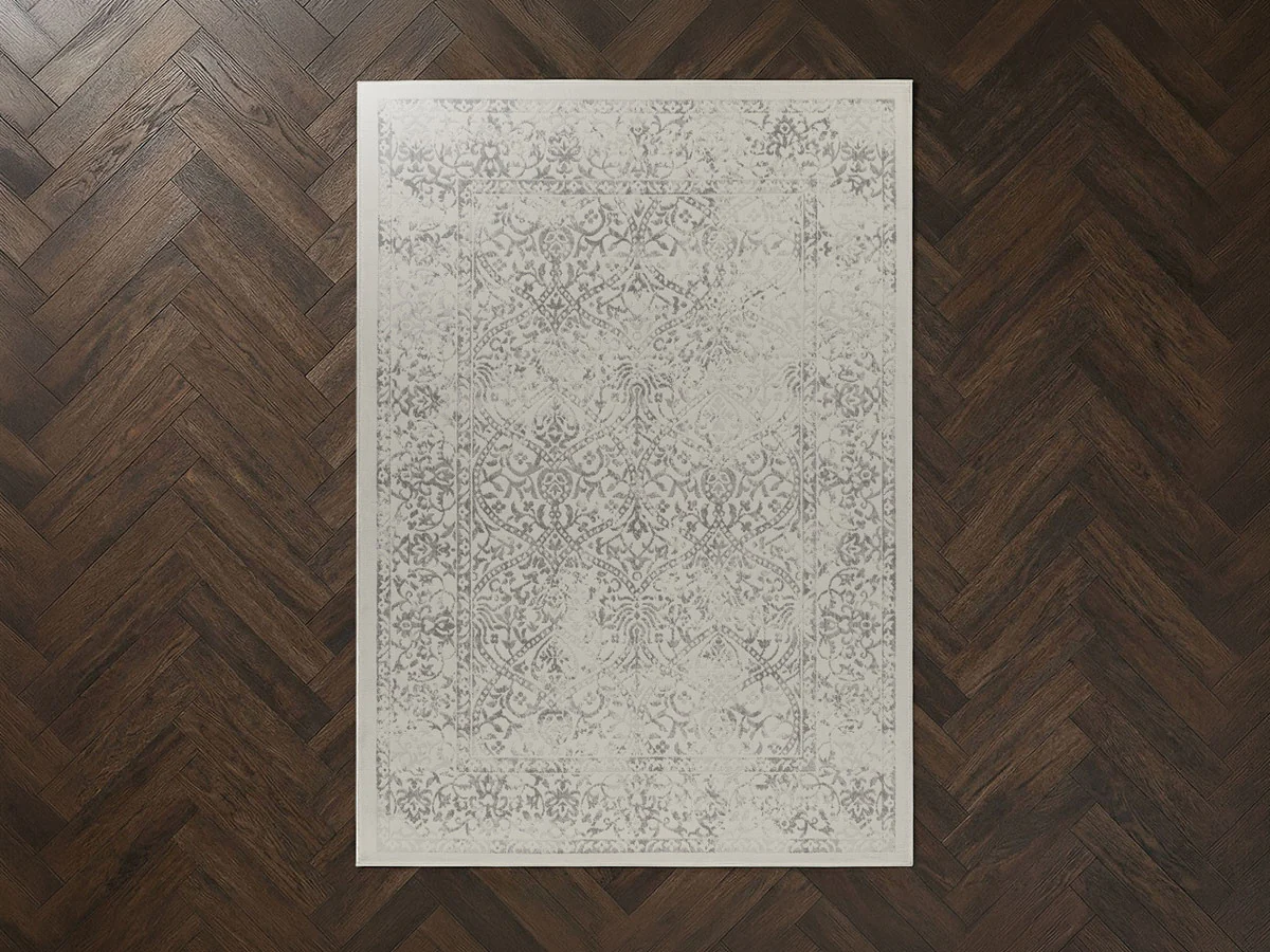Tapis poils ras HAVEL motif abstrait - Image 2
