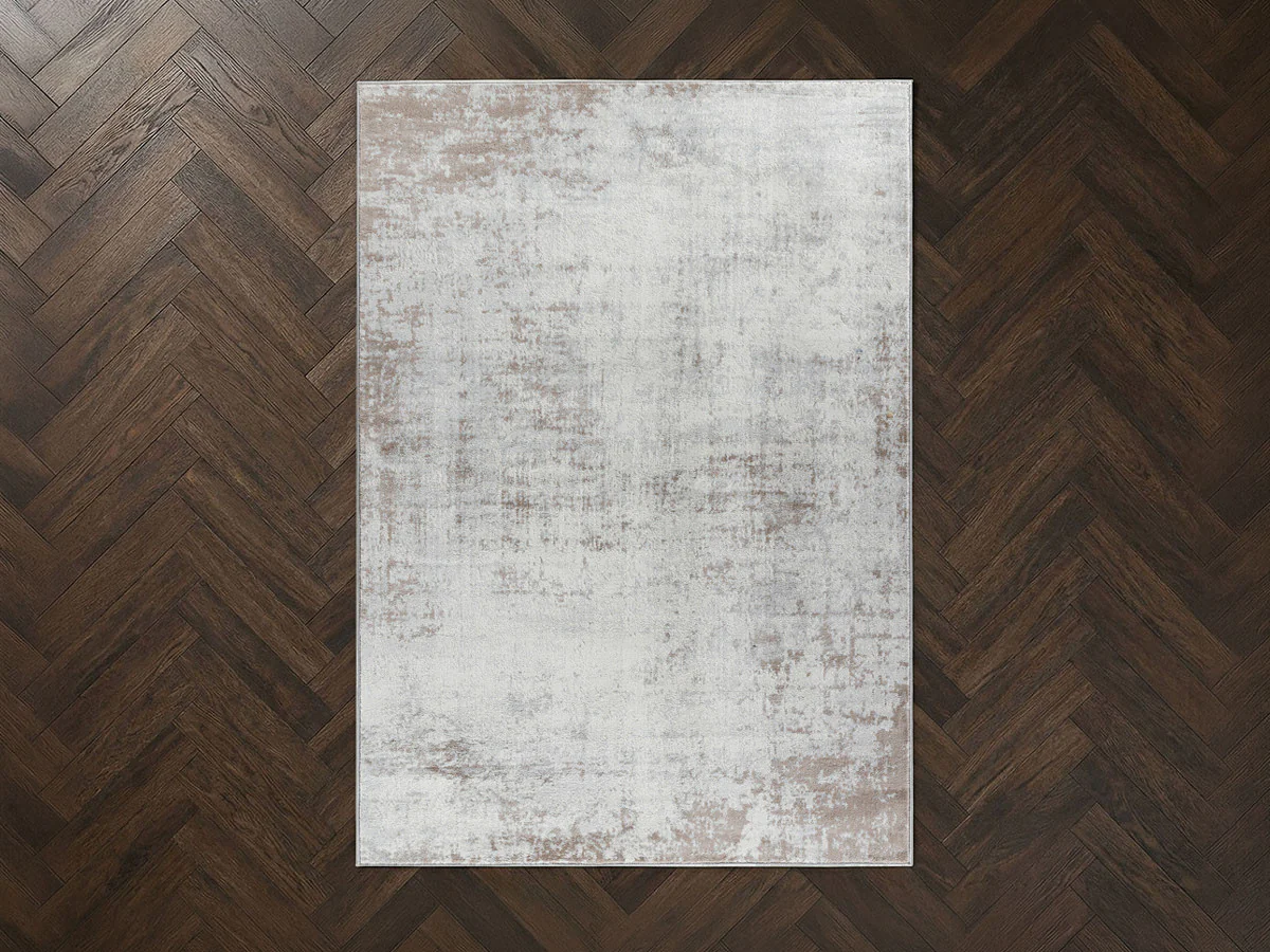 Tapis poils ras NOLWEN motif abstrait - Image 2