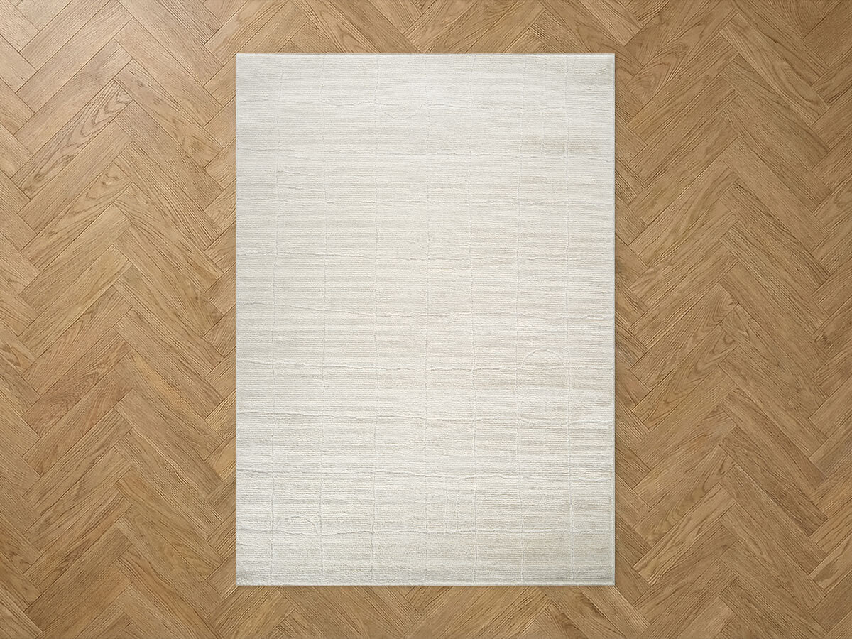 Tapis poils courts KHEO motifs graphique - Image 3