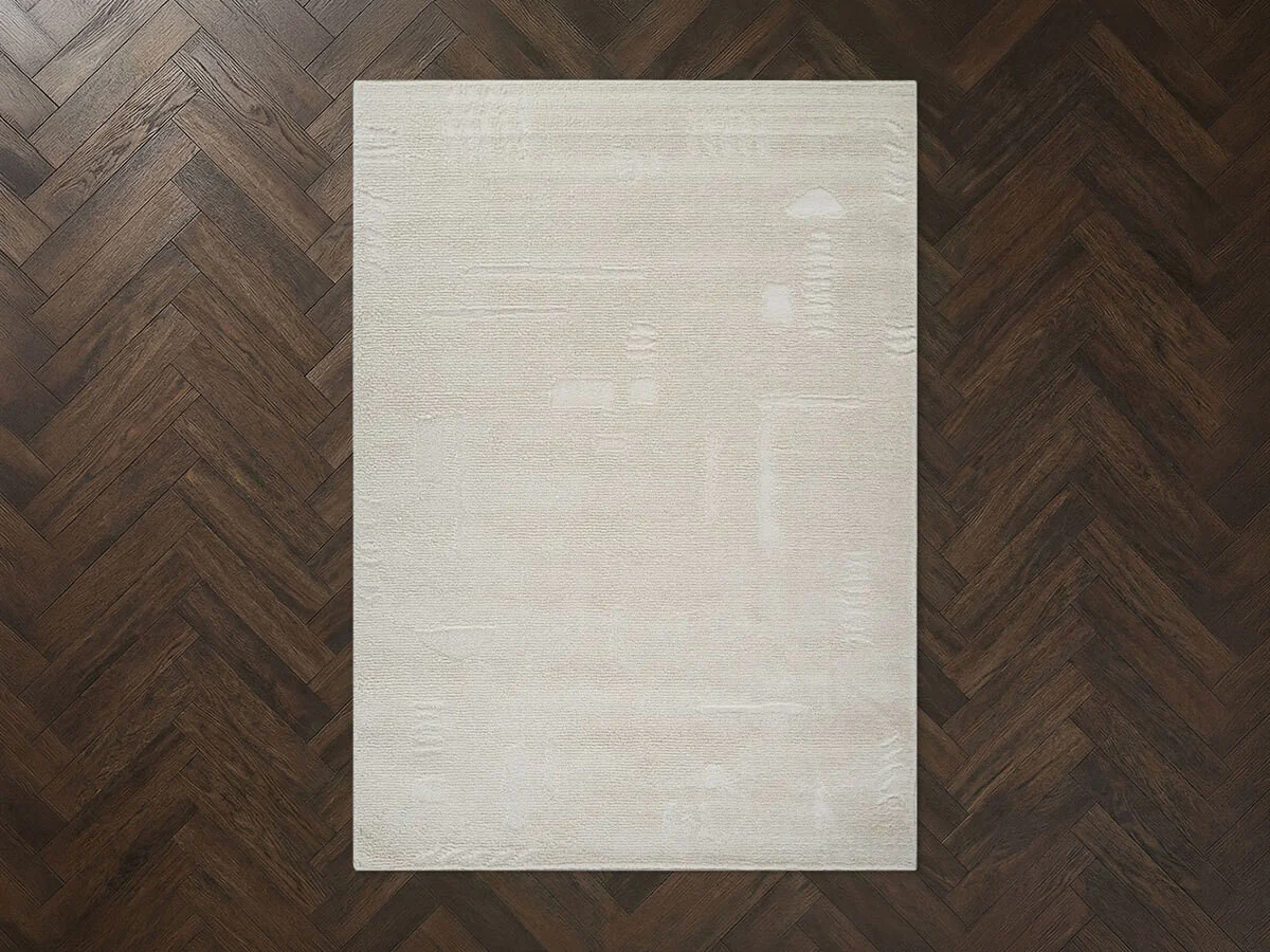 Tapis poils courts DENNA uni