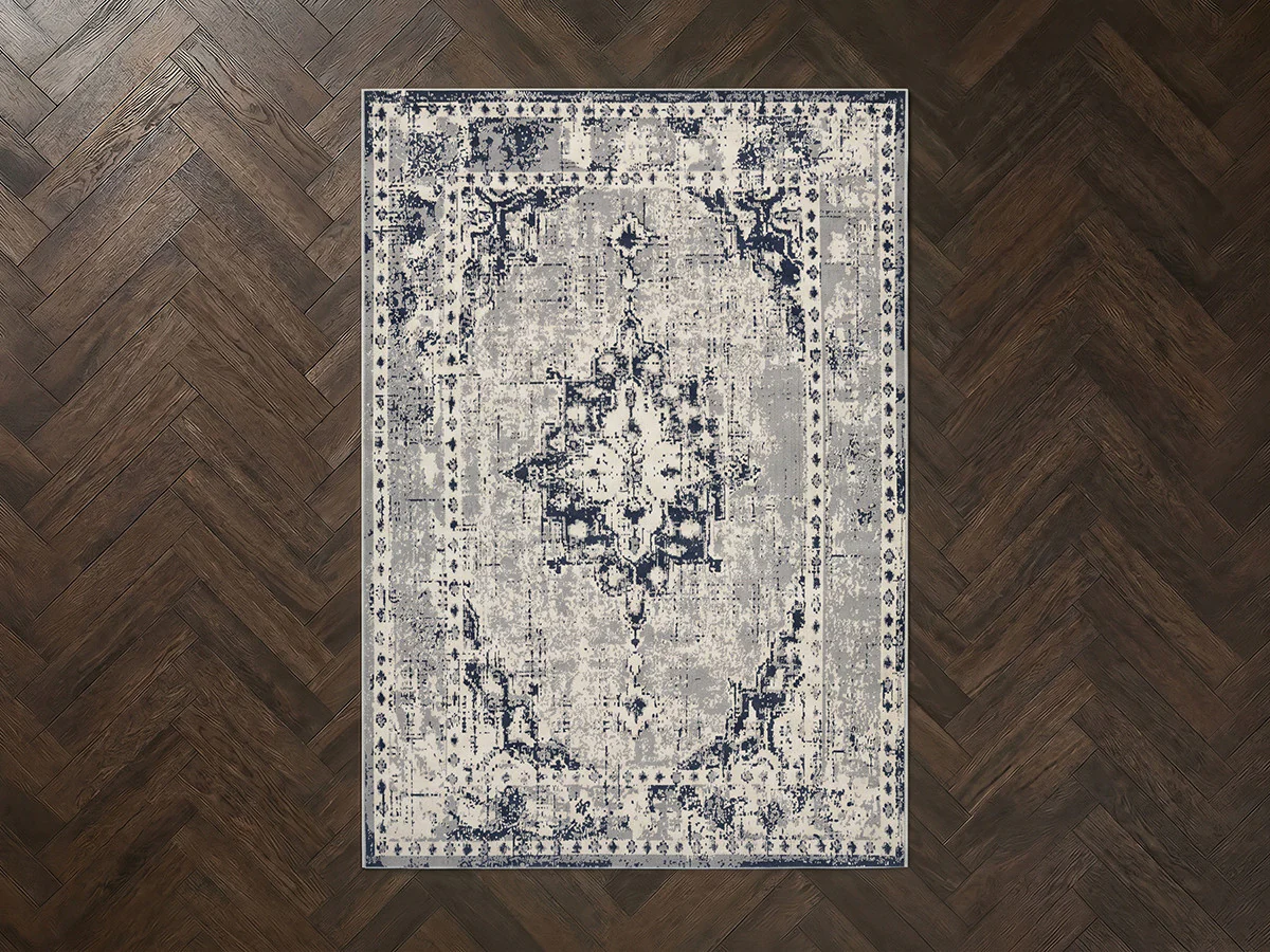 Tapis poils ras MINERVA vintage - Image 2