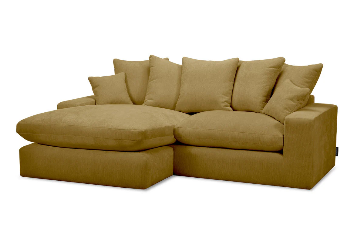 Canapé d'angle réversible compact NEVADA tissu lisse - Image 5
